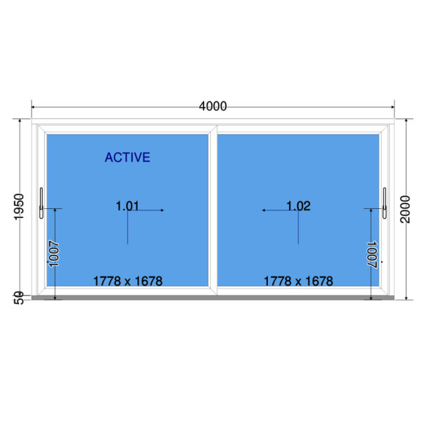 hs-400×200-2_2 Posuvné dveře 400×200 cm (4000×2000 mm) | bílé